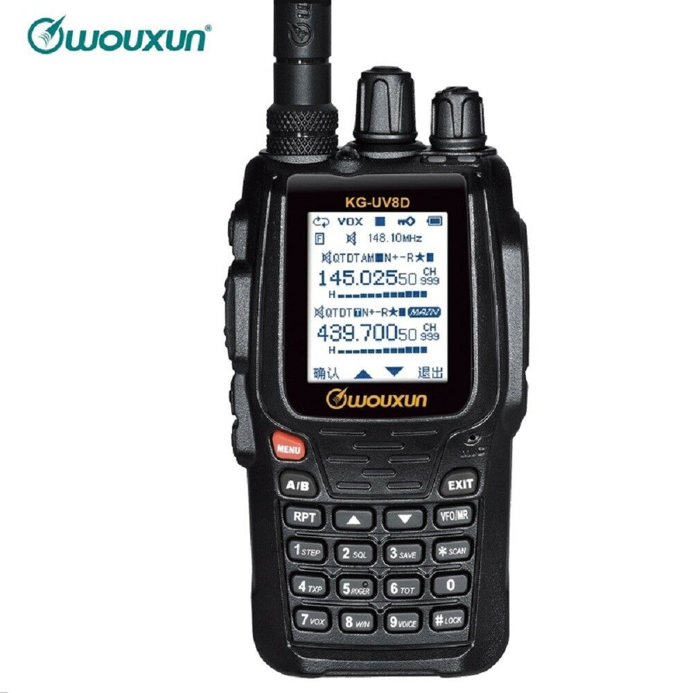 Wouxun KG-UV8D Professional Dual/Cross-Band Scaner Duplex Repeater Two Way Radio